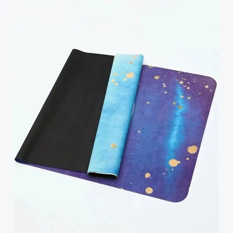 Aesthetic Travel Yoga Mat - Foldable and Anti-Slip Used for both Outdoor and Home Workout - thehealthfitjourney.comHealthy Fit Journey